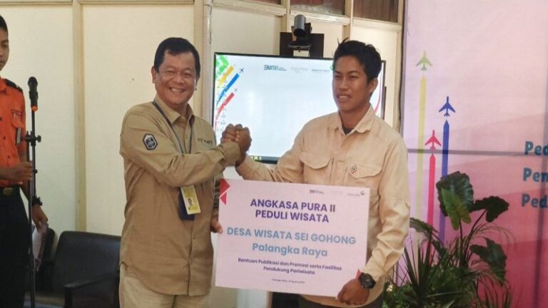 Bandara Tjilik Riwut Palangka Raya Bantu Promosi Desa Wisata Sei Gohong