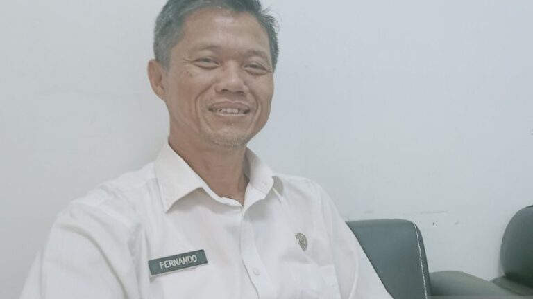 Kepala Dinas PKP Kabupaten Penajam Paser Utara, Provinsi Kalimantan Timur Fernando Simanjuntak