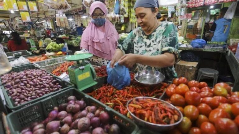 Ilustrasi Harga Sembako - Pedagang pangan.