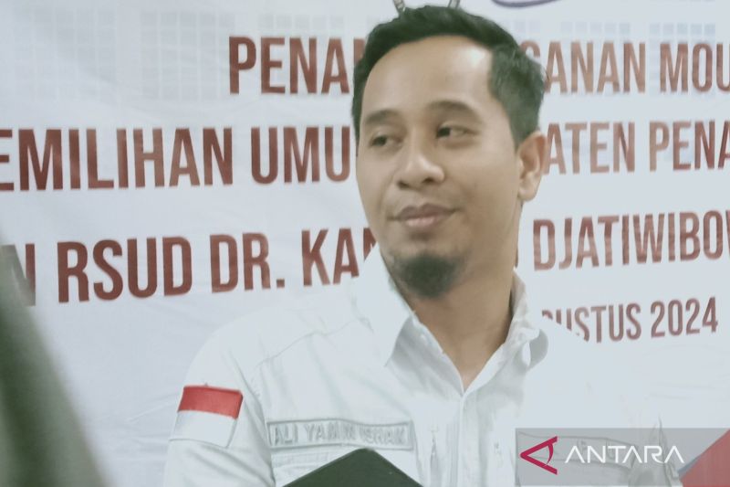 Ketua KPU Kabupaten Penajam Paser Utara, Provinsi Kalimantan Timur Ali Yamin Ishak