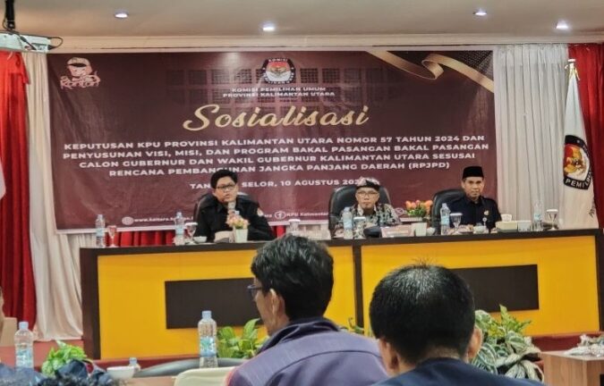 KPU Kaltara Tetapkan Syarat Minimal Pencalonan Pilgub 2024