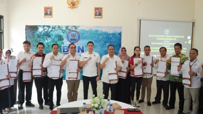 Dukung Pemberantasan Narkoba, RSUD Kota Palangkaraya dan BNNP Kalteng Sepakati Kerja Sama Rehabilitasi
