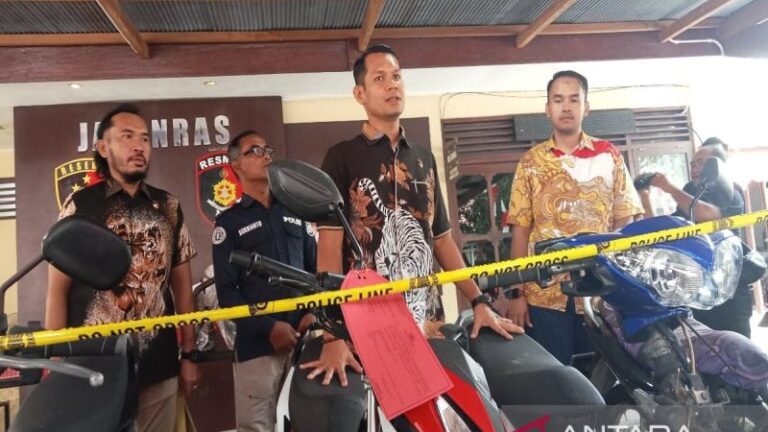10 Anak Terlibat dalam Pencurian 9 Unit Motor di Palangka Raya