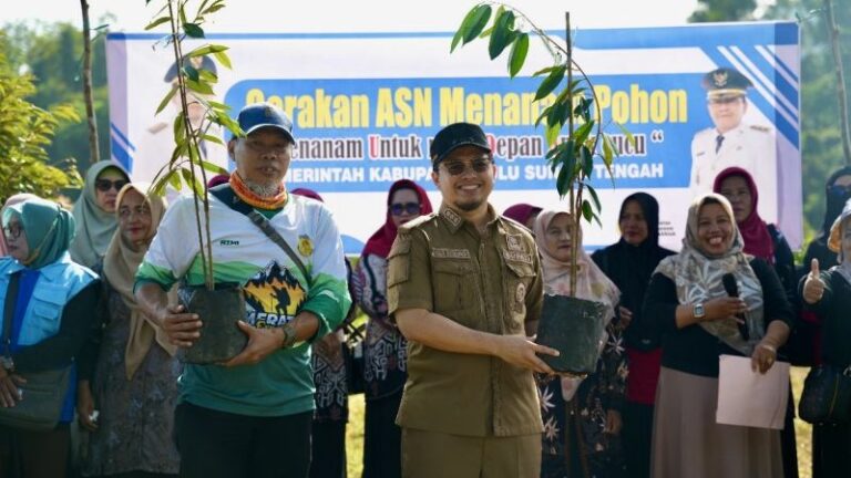 Program ASN Menanam Pohon Harus Jadi Tradisi Demi Alam Meratus