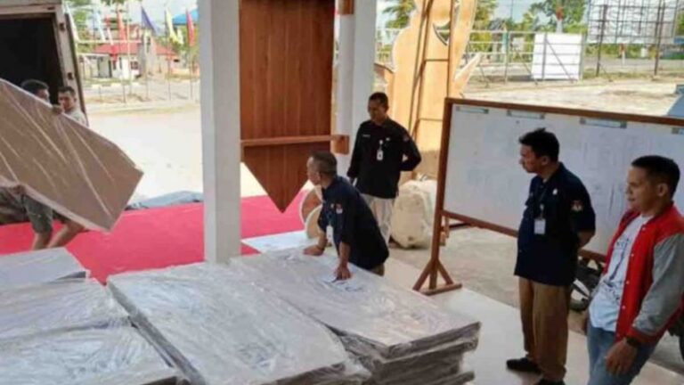 KPU Gunung Mas Sudah Terima Logistik Pilkada