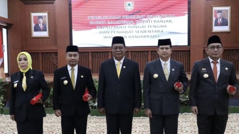 Empat Pjs Kepala Daerah di Kalsel Siap Kawal Pilkada 2024