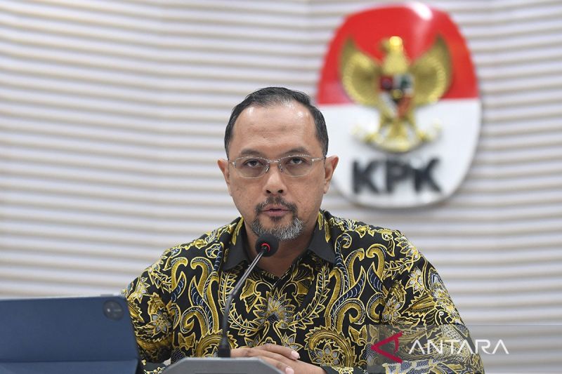 Ilustrasi Operasi Tangkap Tangan - Juru Bicara KPK Tessa Mahardika Sugiarto memberikan keterangan pers di Gedung Merah Putih KPK, Jakarta, Selasa (24/9/2024).