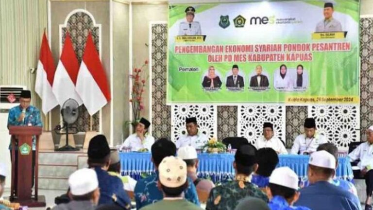 Pondok Pesantren di Kapuas Dapat Pelatihan Ekonomi Syariah