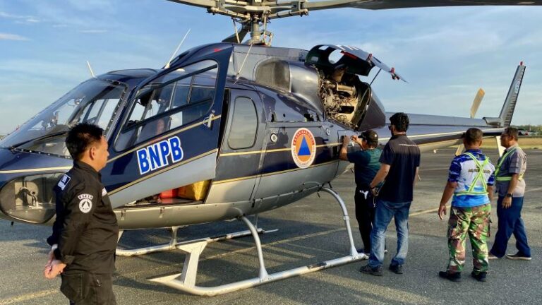 Tangani Karhutla, BPBD Kalsel Terima Empat Helikopter dari BNPB