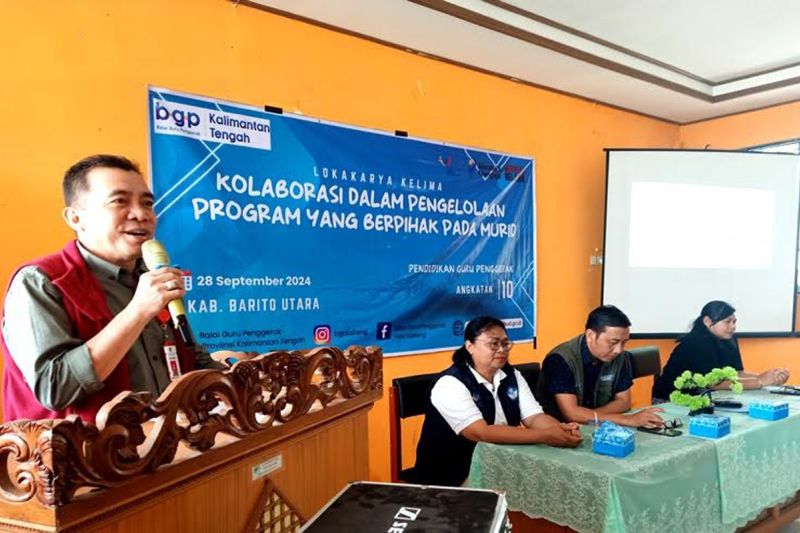 Dinas Pendidikan Barito Utara dan BPG Kalimantan Tengah Gelar Lokakarya Kolaboratif Guru Penggerak