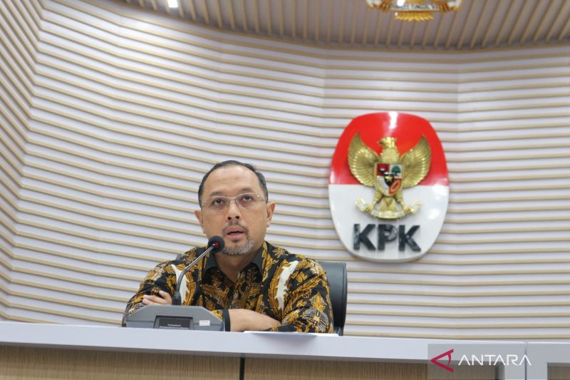 Juru Bicara Komisi Pemberantasan Korupsi Tessa Mahardhika Sugiarto. ANTARA/Fianda Sjofjan Rassat