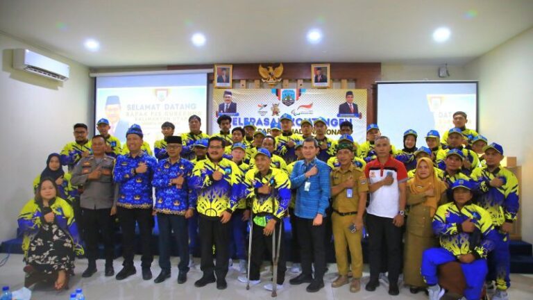 Kontingen Atlet Disabilitas Kaltara Siap Berlaga di Peparnas XVII Solo