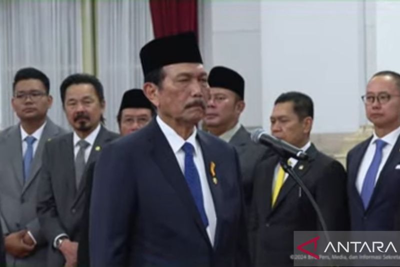 Luhut Binsar Pandjaitan Dilantik Sebagai Ketua Dewan Ekonomi Nasional oleh Presiden Prabowo