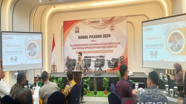 Satgas Humas Polda Kalsel dan Bawaslu Bersinergi Kawal Pilkada 2024