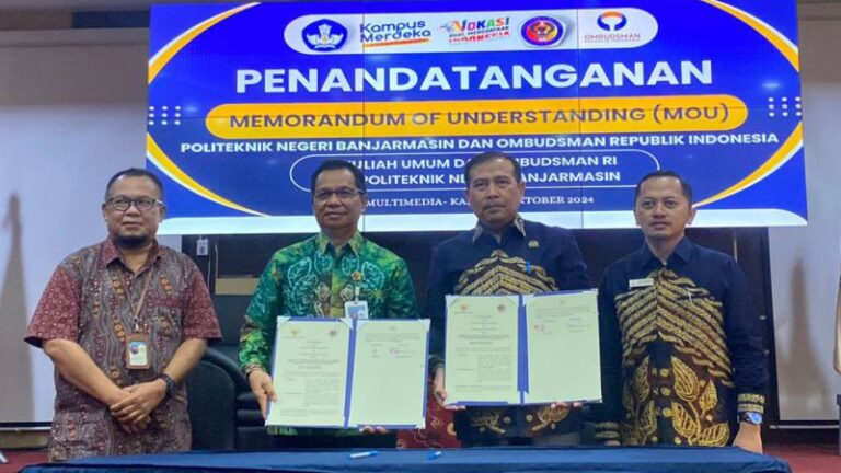 Ombudsman RI Jalin Kerja Sama dengan Tiga Perguruan Tinggi di Banjarmasin untuk Tingkatkan Pelayanan Publik