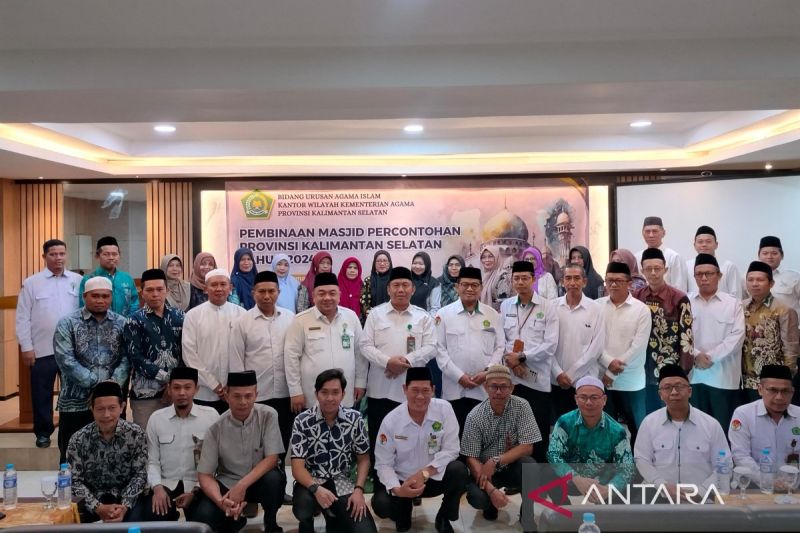 Kemenag Kalimantan Selatan Dorong Pembinaan Masjid Percontohan untuk Semua Kalangan
