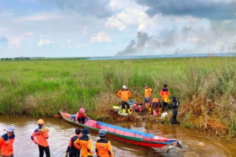 BPBD Hulu Sungai Selatan Berhasil Padamkan Karhutla Seluas 18,7 Hektare