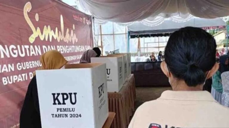 KPU Barito Timur Gelar Simulasi Pemungutan Suara Pilkada 2024