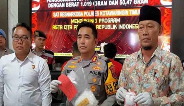 Polisi Gagalkan Peredaran Sabu-Sabu Senilai Rp1,6 Miliar di Kotim
