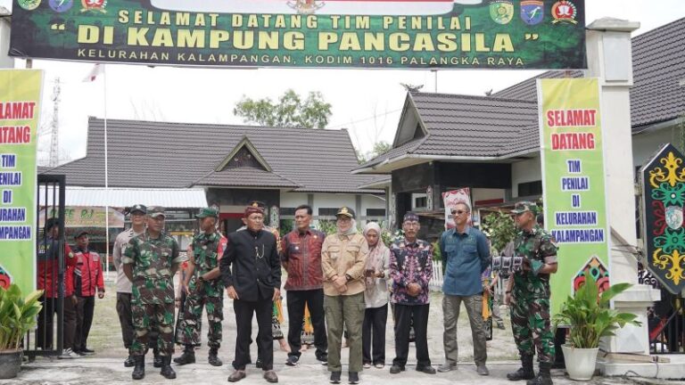 Kelurahan di Palangka Raya Masuk Nominasi Kampung Pancasila