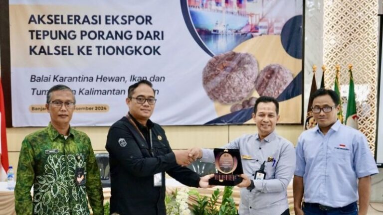 Karantina Kalsel Bekali Petani Porang soal Ekspor ke Tiongkok