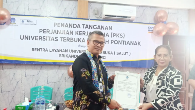 Salut bekerja Sama dengan UT Pontianak Tingkatkan Kualitas Pendidikan