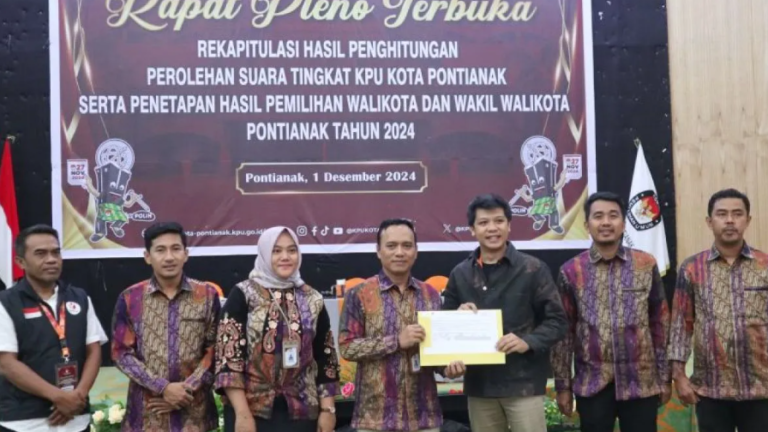 Pasangan Edi-Bahasan Unggul Raih 203.211 Suara di Pilkada Pontianak