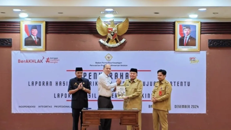 Gubernur Kalsel Terima Hasil Pemeriksaan BPK Soal Karhutla 2023-2024