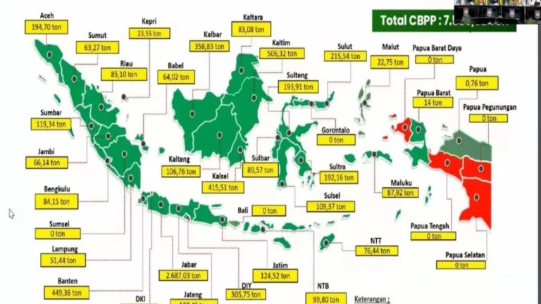 Kalimantan Timur Miliki Cadangan Beras Terbanyak di Kalimantan