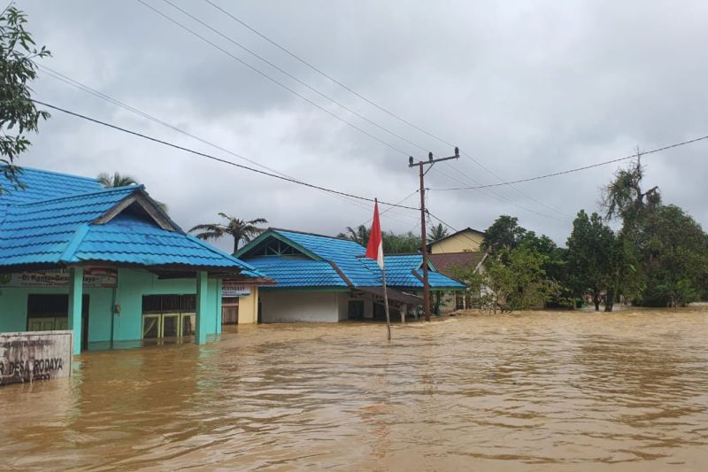 Dua Kecamatan di Bengkayang Terendam Banjir