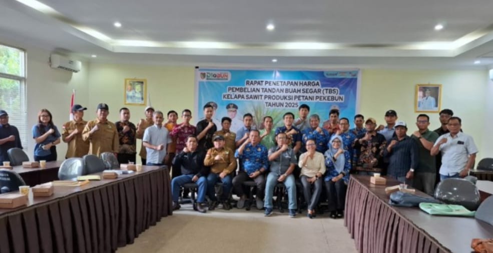 Pemprov Kalteng Tetapkan Harga TBS Kelapa Sawit Periode I Januari 2025