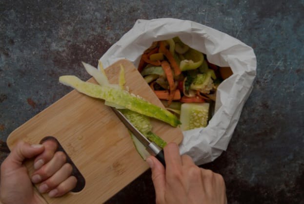 sampah sisa makanan