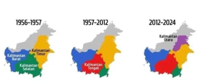 Pilihan Tanggal Hari Jadi Lima Provinsi di Kalimantan