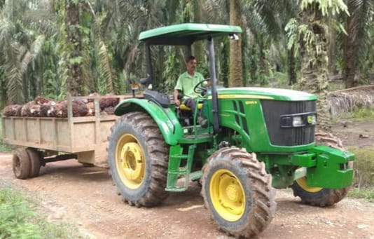 traktor sawit