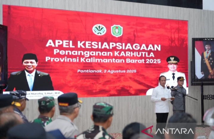 Penanggulangan Karhutla di Kalbar Perlu Teknologi Permanen dan Penegakan Hukum Tegas