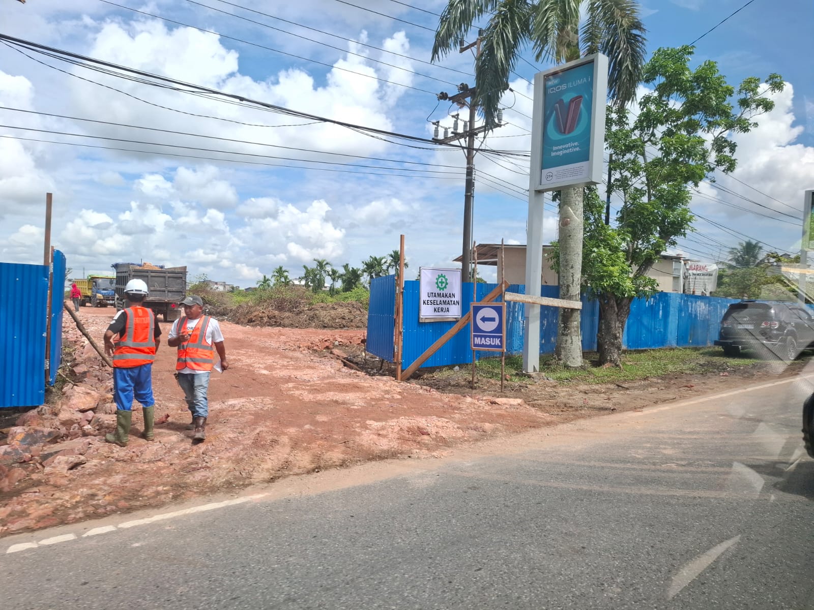 Masih Berstatus Sengketa, Tanah di Arteri Supadio Ini Malah Mau Dibangun