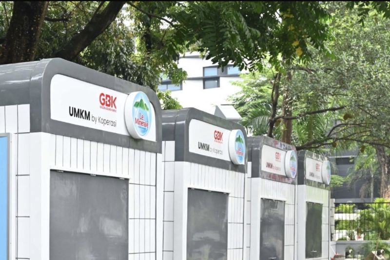 UMKM di Gelora Bung Karno, Wajah Baru Pedagang Kaki Lima Semakin Bersih dan Menarik