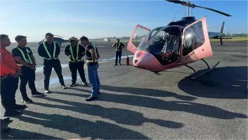 Helikopter Jatuh
