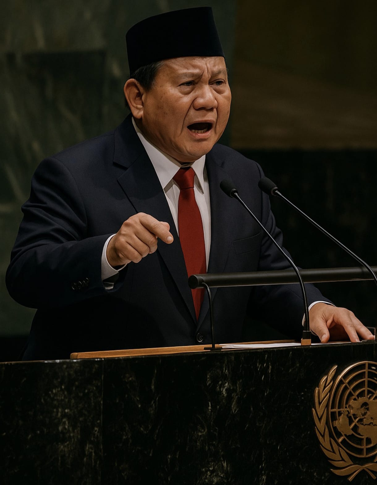 Presiden Prabowo Pidato di PBB