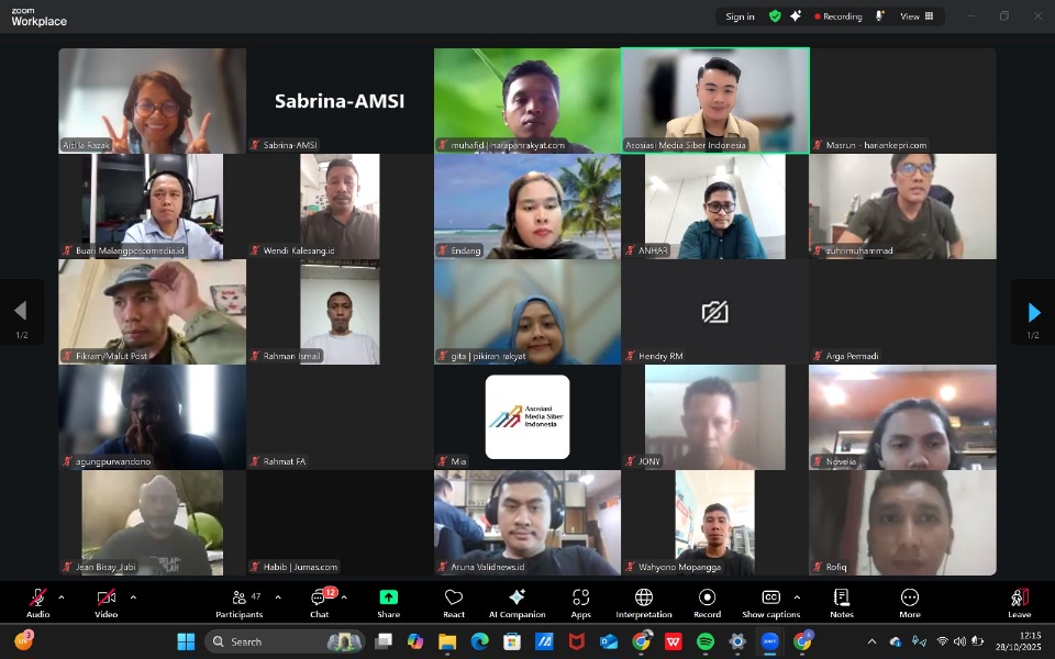 AMSI dan GNI Bekali 40 Media di Indonesia dengan Google AI Tools untuk Jurnalisme
