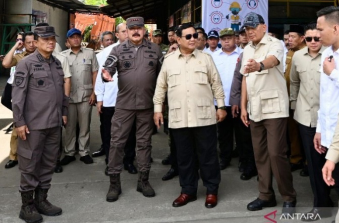 Perampasan Aset Tambang Rp7 T Disaksikan Prabowo