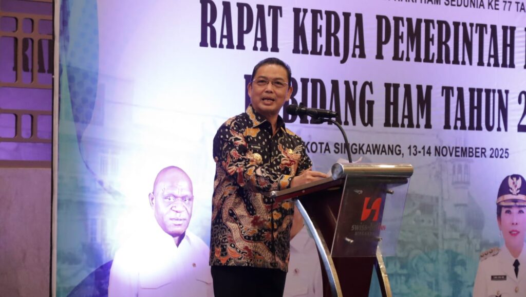 Rapat Kerja bidang HAM di Singkawang