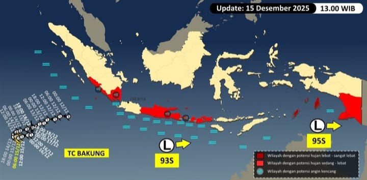 Indonesia Dikepung Tiga Siklon, Ada yang Lebih Besar dari Penyebab Bencana Sumatera