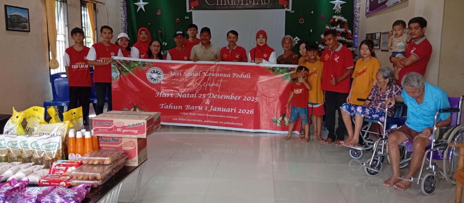 KKK Gelar Aksi Peduli, Veibe: Supaya Umat Bersukacita Dalam Tuhan