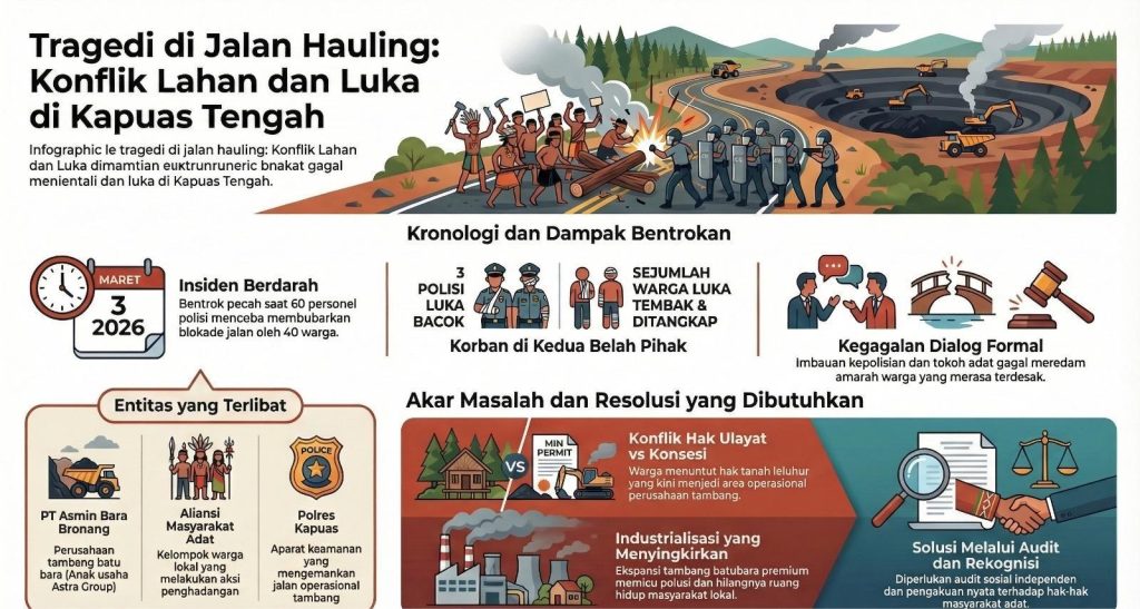 Grafis Peristiwa di Hauling