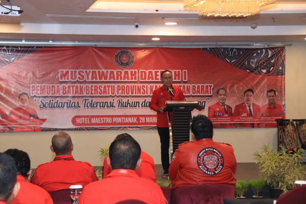 Musda I Pemuda Batak Bersatu, Wagub Krisantus Kurniawan Tegaskan Harmoni Kalimantan Barat