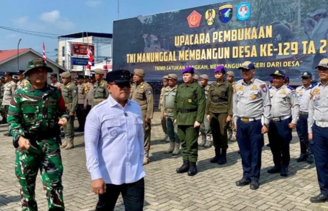 TMMD Bantu Kubu Raya Percepat Pembangunan Desa