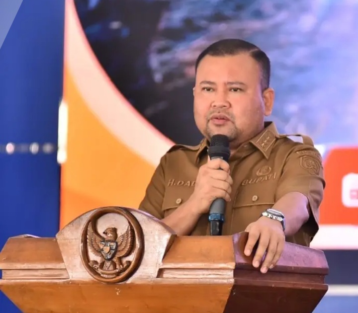 Bupati Melawi Imbau Warga Waspada Karhutla, Gunakan Masker Cegah Dampak Asap