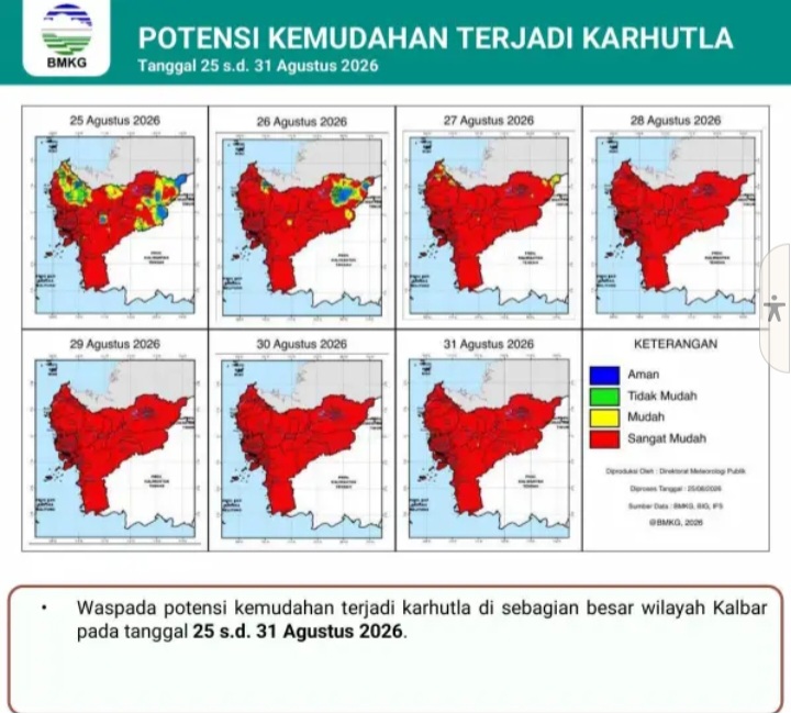 Helikopter Gencar Padamkan Karhutla Kalbar, Hampir 10 Juta Liter Air Diguyurkan