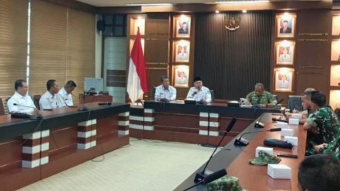 Tim Mabes TNI Perkuat Edukasi Karhutla di Kubu Raya